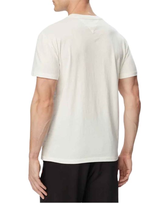 T-shirt slim fit con stampa Tommy Jeans | DM0DM23376YBH